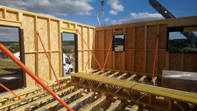 Construction ossature bois à Saint Sylvestre sur Lot