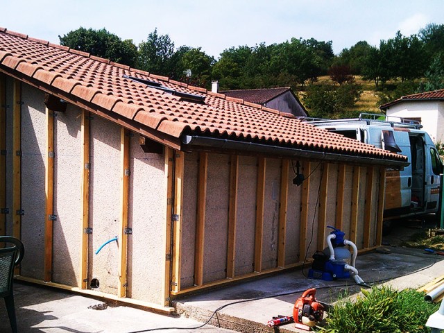 Isolation thermique par l'extérieur à Pujols