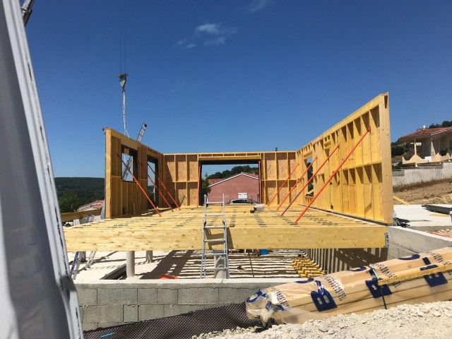 Construction ossature bois à Villeneuve sur Lot